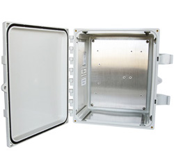 NEMA 4X Fiberglass Hinged Cover Enclosure